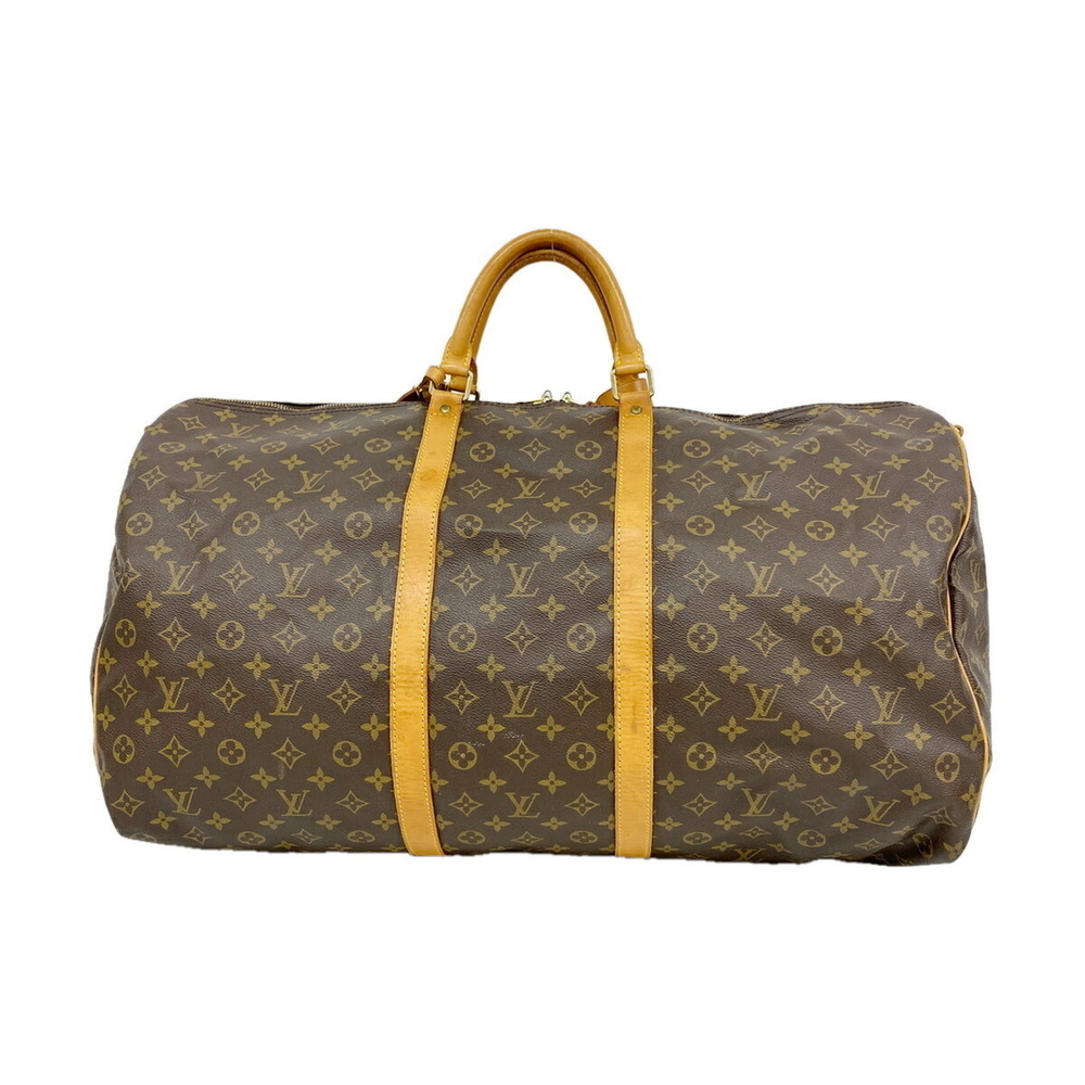 Louis Vuitton Bags - Boston Monogram Keepall Bandouliรจre 60 M41412 Brown Men'...
